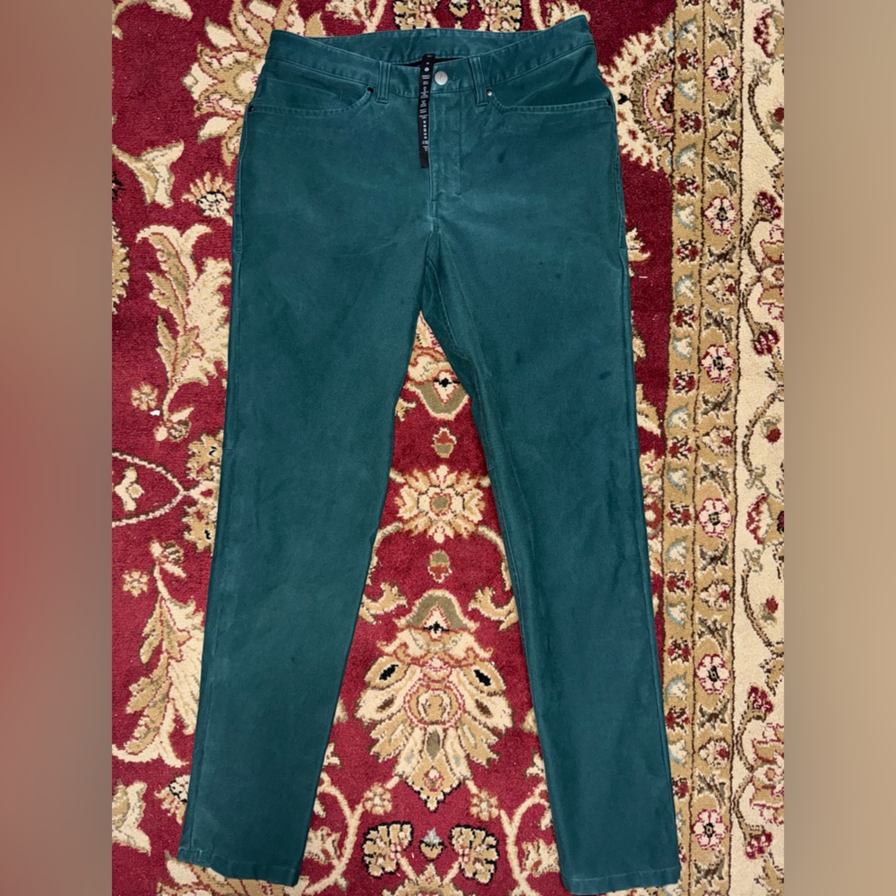 Lululemon Green Skinny Jeans
